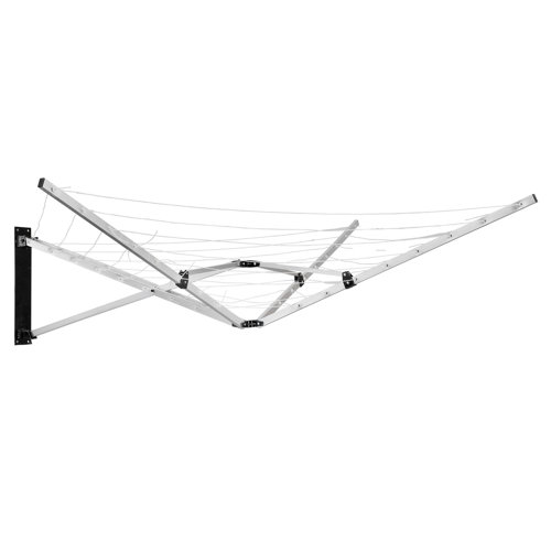 ASAB Plastic Wall Mounted Clothes Airer & Reviews Wayfair.co.uk
